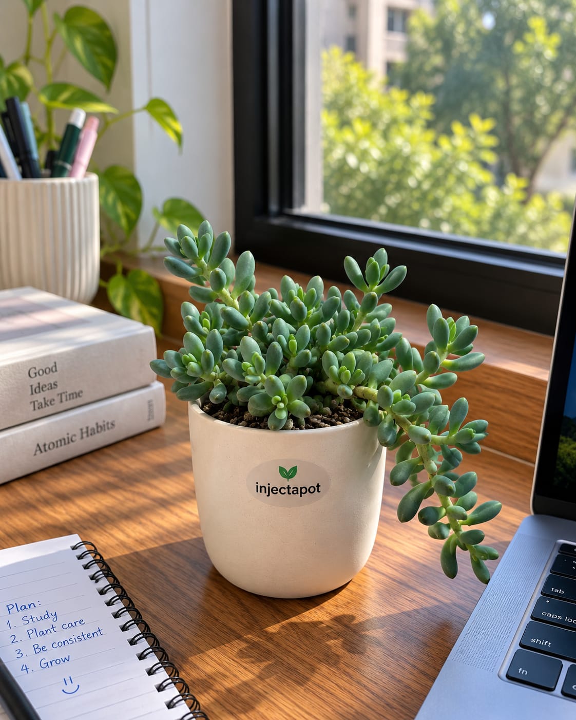 Ice Plant – Corpuscularia lehmannii | Live Succulent | Injectapot