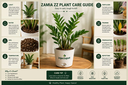 Zamia ZZ Plant Good Air Purifier